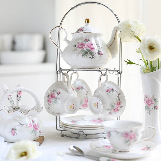 British style tea set