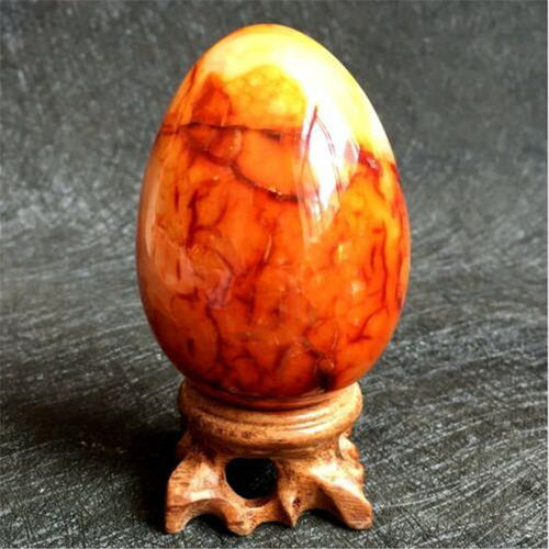 Colorful Red Agate Egg