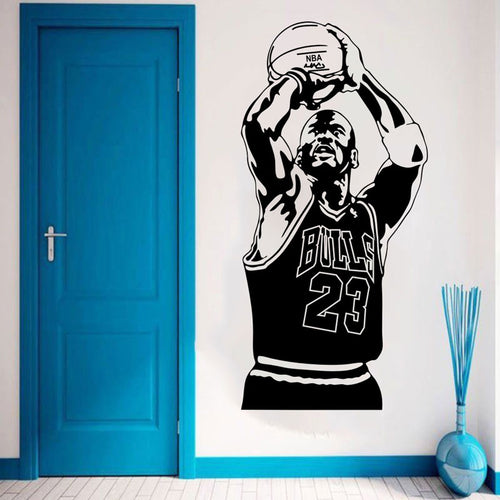 Basketball God Michael Jordan Wall Sticker