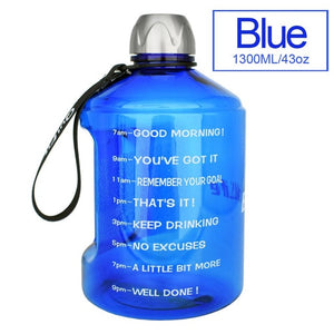 Cute Clear Gallon Plastic Water Bottle