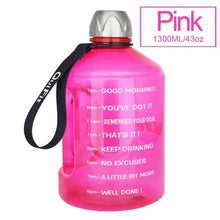 Load image into Gallery viewer, Cute Clear Gallon Plastic Water Bottle