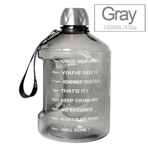 Cute Clear Gallon Plastic Water Bottle