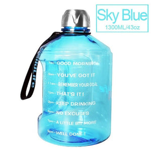 Cute Clear Gallon Plastic Water Bottle