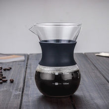 Load image into Gallery viewer, Glass Hand Punching Coffee Pot