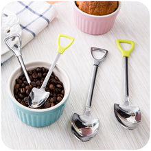 Load image into Gallery viewer, spade shape coffee spoon