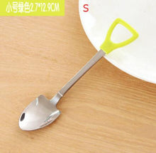 Load image into Gallery viewer, spade shape coffee spoon