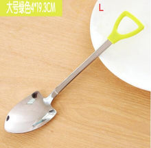 Load image into Gallery viewer, spade shape coffee spoon