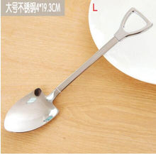 Load image into Gallery viewer, spade shape coffee spoon