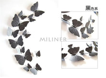 Load image into Gallery viewer, 3d Butterfly wall deco