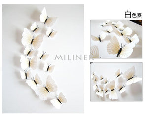 3d Butterfly wall deco