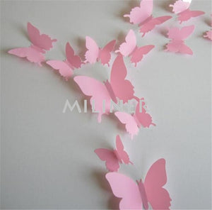 3d Butterfly wall deco