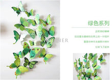 Load image into Gallery viewer, 3d Butterfly wall deco