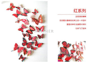 3d Butterfly wall deco