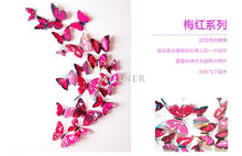 Load image into Gallery viewer, 3d Butterfly wall deco