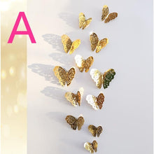 Load image into Gallery viewer, 3D Hollow Butterfly Wall Stickers