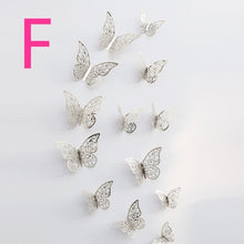 Load image into Gallery viewer, 3D Hollow Butterfly Wall Stickers