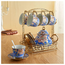 Load image into Gallery viewer, Chinese Ceramic Tea Cup And Saucer Set