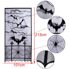 Load image into Gallery viewer, Halloween Lace Curtain